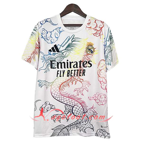 Maillot de Foot Real Madrid Special Edition Blanc 2024/2025 -05