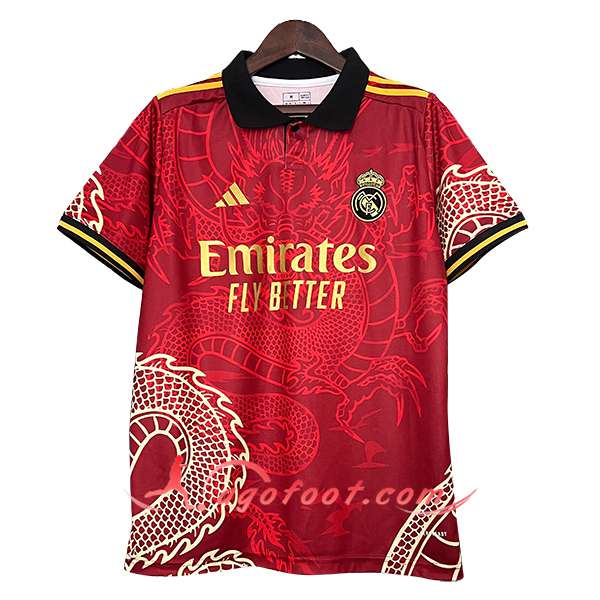 Maillot de Foot Real Madrid Special Edition Rouge 2024/2025 -02