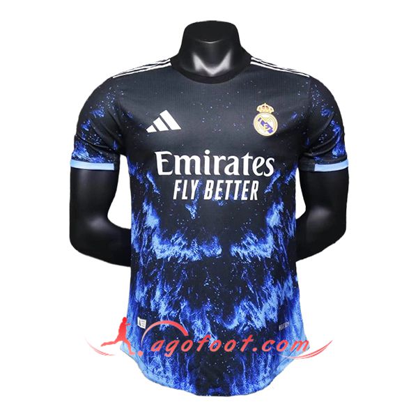 Maillot de Foot Real Madrid Special Edition Bleu Marine 2024/2025 -03