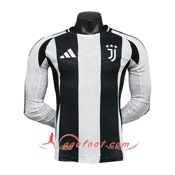 Maillot de Foot Juventus Manches Longues Domicile 2024/2025