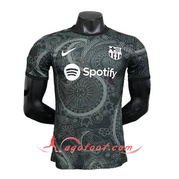 Maillot de Foot FC Barcelone Special Edition Noir 2024/2025 -03
