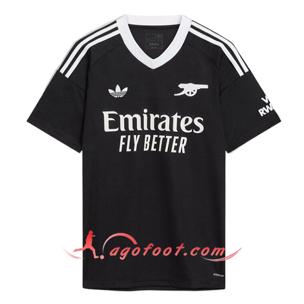 Maillot de Foot Arsenal Gardien De But Noir 2024/2025