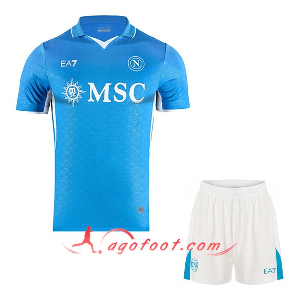 Nouveau Maillot de Foot SSC Naples Enfant Domicile 2024/2025