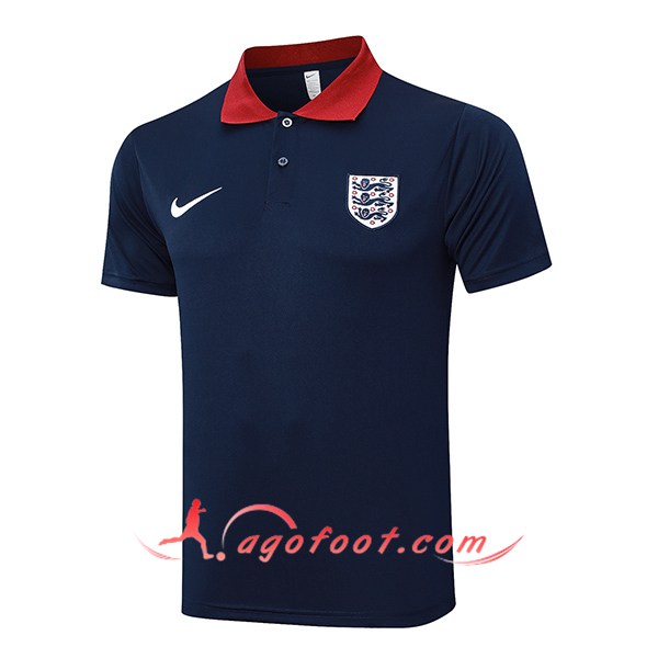 Polo Foot Angleterre Bleu Royal 2024/2025