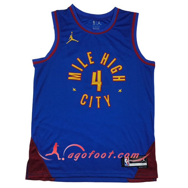 Maillot Denver Nuggets (WESTBROOK #4) 2024/25 Bleu/Rouge