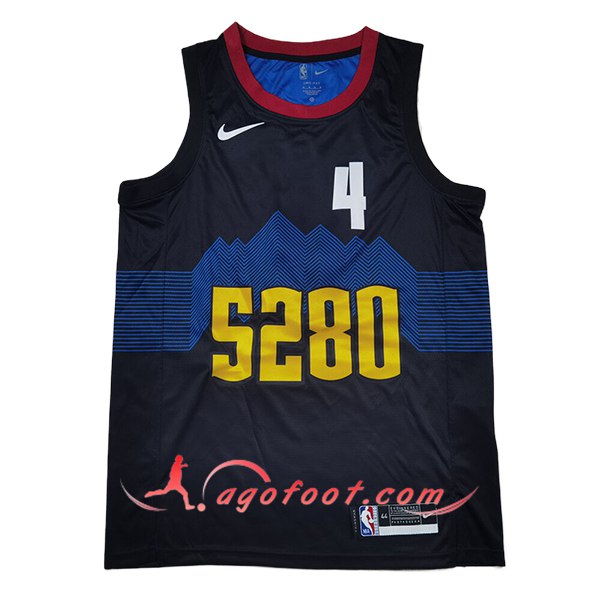 Maillot Denver Nuggets (WESTBROOK #4) 2024/25 Noir/Bleu