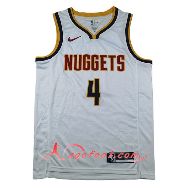 Maillot Denver Nuggets (WESTBROOK #4) 2024/25 Blanc
