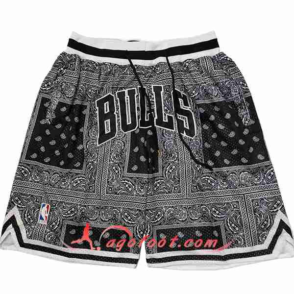 Shorts NBA Chicago Bulls 2024/25 Noir -02