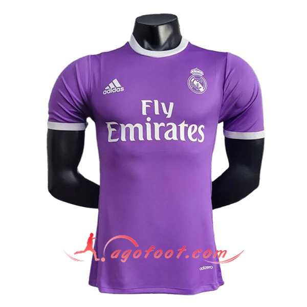 Maillot de Foot Real Madrid Retro Exterieur 2016/2017