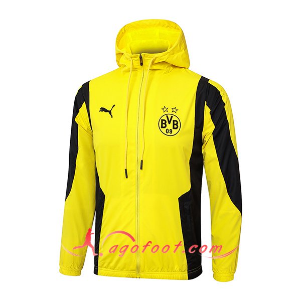 Coupe-Vent Dortmund Jaune/Noir 2024/2025
