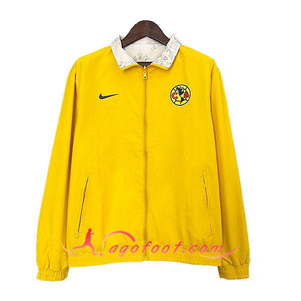 Coupe-Vent Club America Jaune 2024/2025