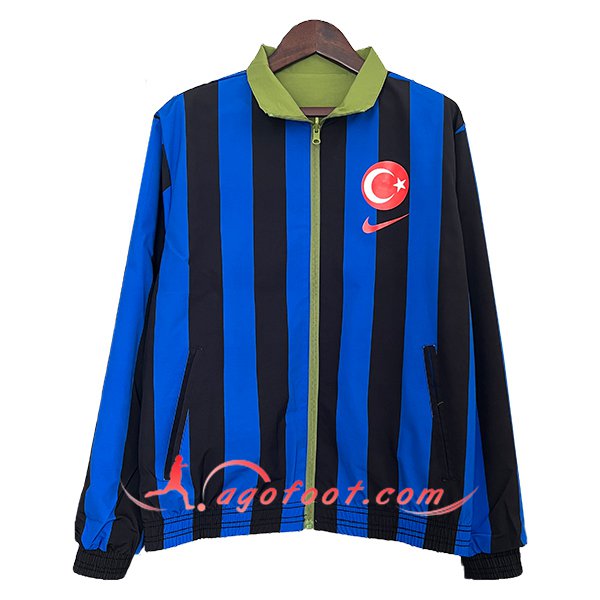 Coupe-Vent Turquie Bleu/Noir 2024/2025