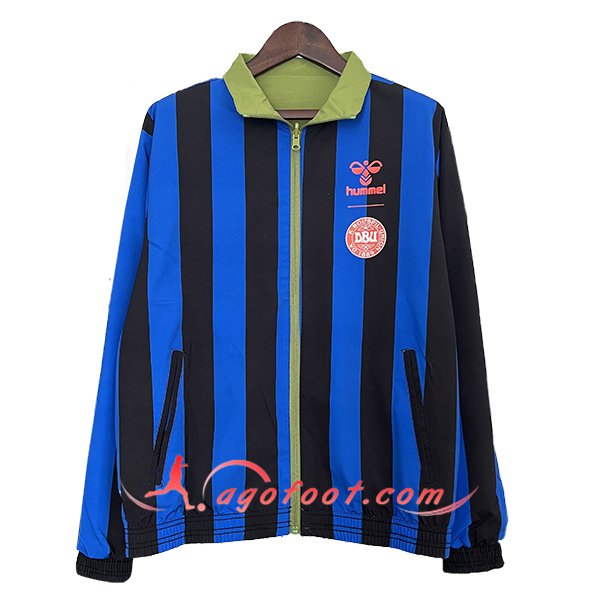 Coupe-Vent Danemark Bleu/Noir 2024/2025