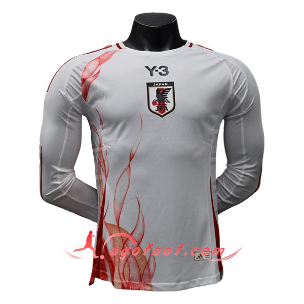 Maillot Equipe Foot Japon Manches Longues Exterieur 2024/2025