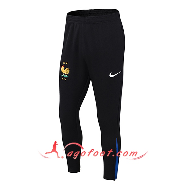 Pantalon Foot France Noir/Bleu 2024/2025