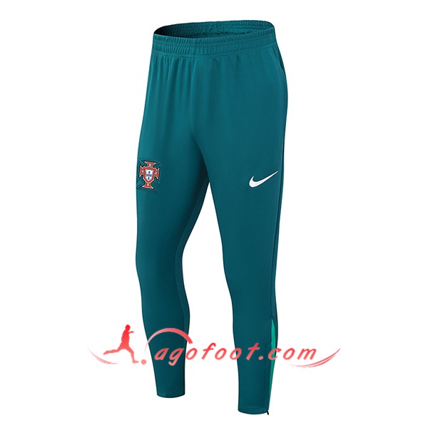 Pantalon Foot Portugal Vert 2024/2025 -03