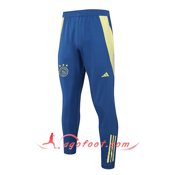 Pantalon Foot Ajax Bleu/Jaune 2024/2025