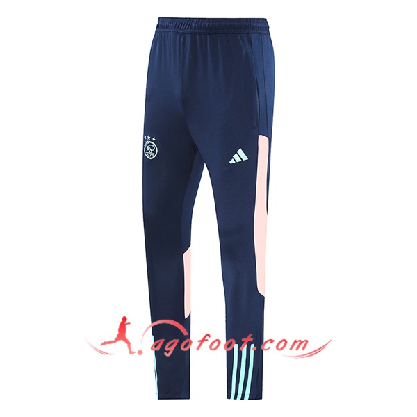 Pantalon Foot Ajax Bleu/Rose 2024/2025