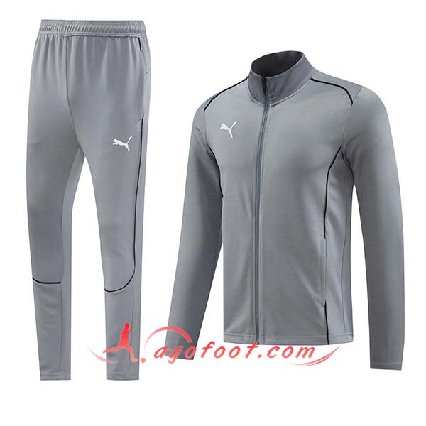 Ensemble Survetement de Foot Veste Foot PUMA Gris 2024/2025