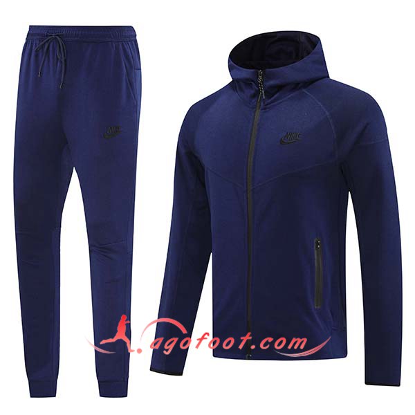 Ensemble Survetement Veste A Capuche Coupe-Vent Nike Pourpre 2024/2025
