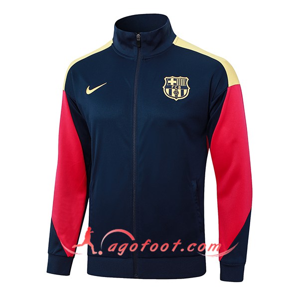 Veste Foot FC Barcelone Bleu/Rouge/Jaune 2024/2025