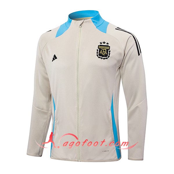 Veste Foot Argentine Beige/Bleu 2024/2025