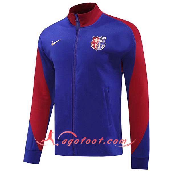 Veste Foot FC Barcelone Pourpre/Rouge 2024/2025