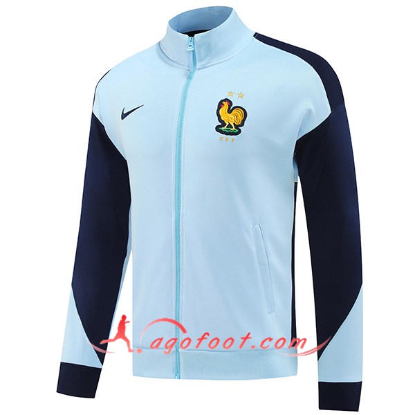 Veste Foot France Bleu 2024/2025