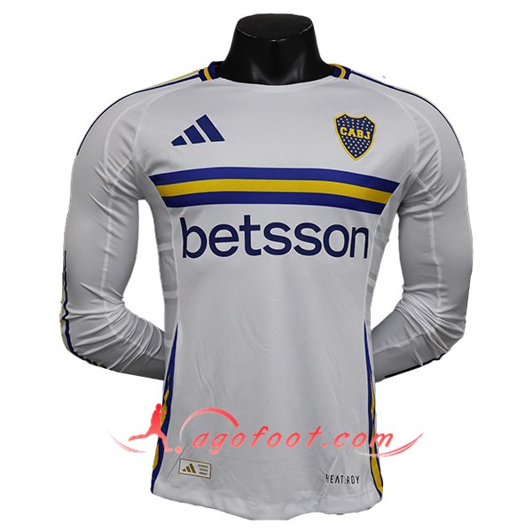 Maillot de Foot Boca Juniors Exterieur Manches Longues 2024/2025