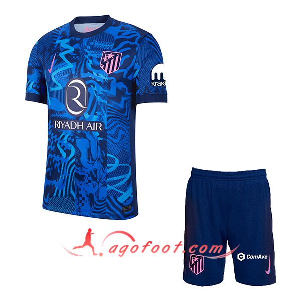 Nouveau Maillot de Foot Atletico Madrid Enfant Third 2024/2025