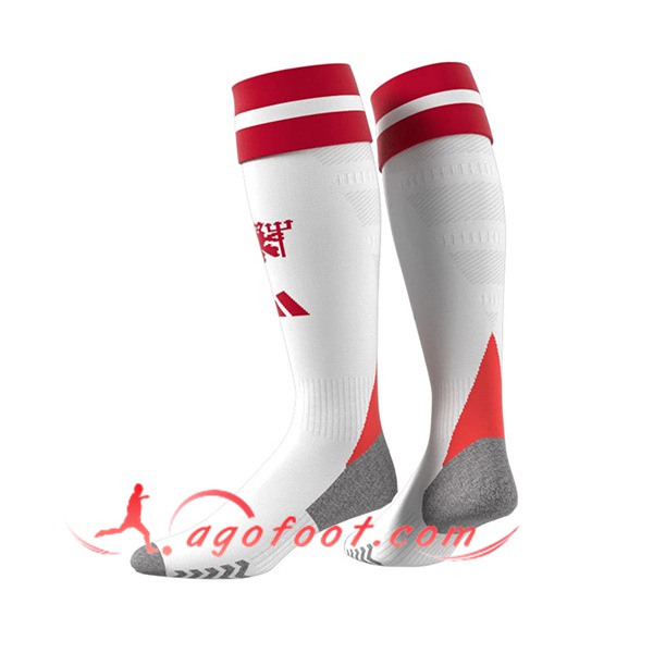 Chaussettes de Foot Manchester United Domicile 2024/2025