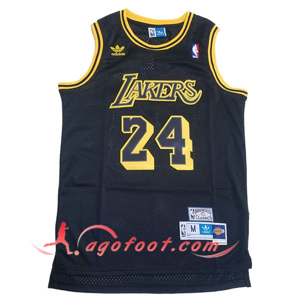 Maillot Los Angeles Lakers (BRYANT #24) 2024/25 Nero/Giallo