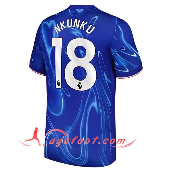 Maillot de Foot Chelsea (NKUNKU #18) 2024/2025 Domicile