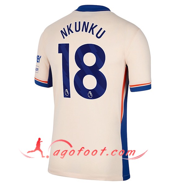 Maillot de Foot Chelsea (NKUNKU #18) 2024/2025 Exterieur