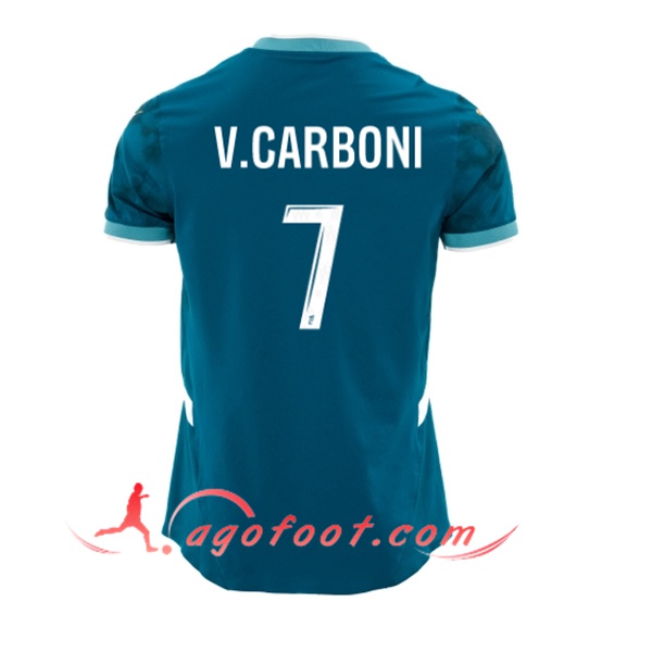Maillot de Foot Marseille (V.CARBONI #7) 2024/2025 Exterieur
