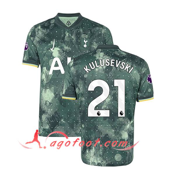 Maillot de Foot Tottenham Hotspur (KULUSEVSKI #21) 2024/2025 Third
