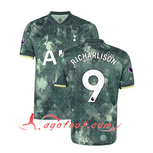 Maillot de Foot Tottenham Hotspur (RICHARLISON #9) 2024/2025 Third