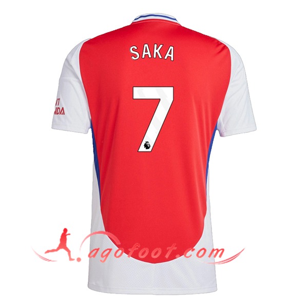 Maillot de Foot Arsenal (SAKA #7) 2024/2025 Domicile
