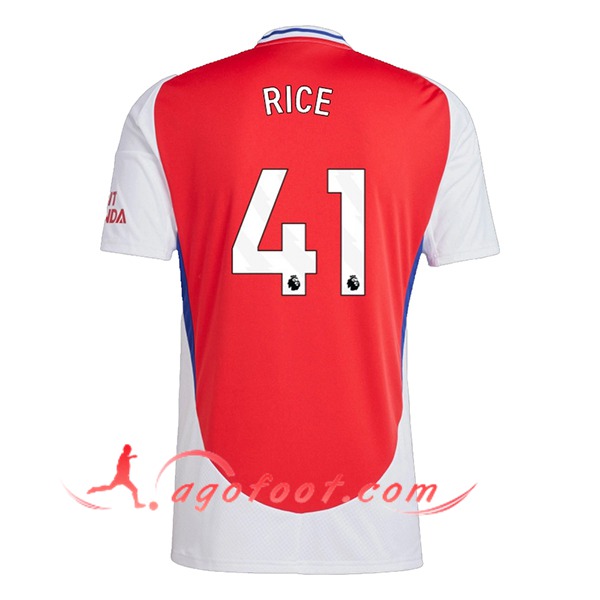 Maillot de Foot Arsenal (RICE #41) 2024/2025 Domicile