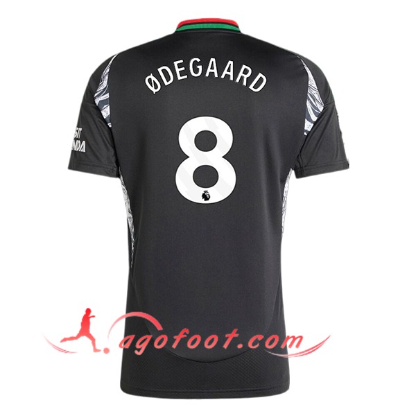 Maillot de Foot Arsenal (ØDEGAARD #8) 2024/2025 Exterieur