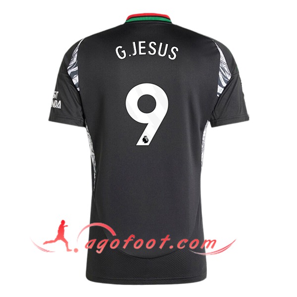 Maillot de Foot Arsenal (G.JESUS #9) 2024/2025 Exterieur