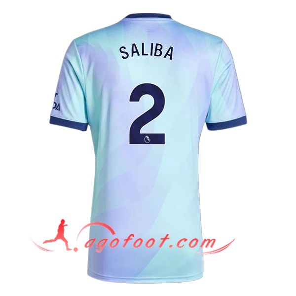 Maillot de Foot Arsenal (SALIBA #2) 2024/2025 Third