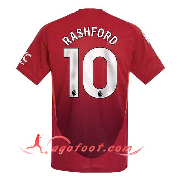 Maillot de Foot Manchester United (RASHFORD #10) 2024/2025 Domicile
