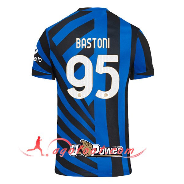 Maillot de Foot Inter Milan (BASTONI #95) 2024/2025 Domicile