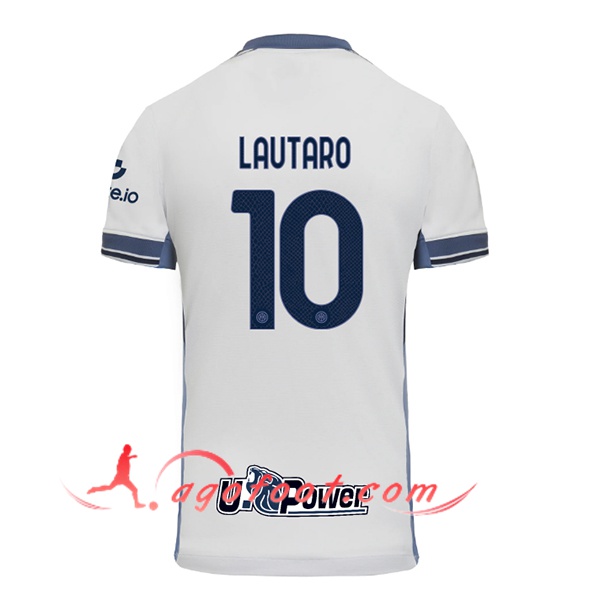 Maillot de Foot Inter Milan (LAUTARO #10) 2024/2025 Exterieur