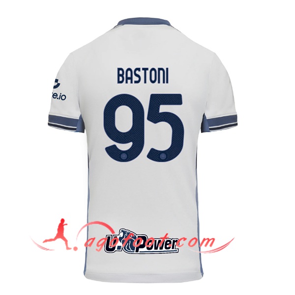 Maillot de Foot Inter Milan (BASTONI #95) 2024/2025 Exterieur