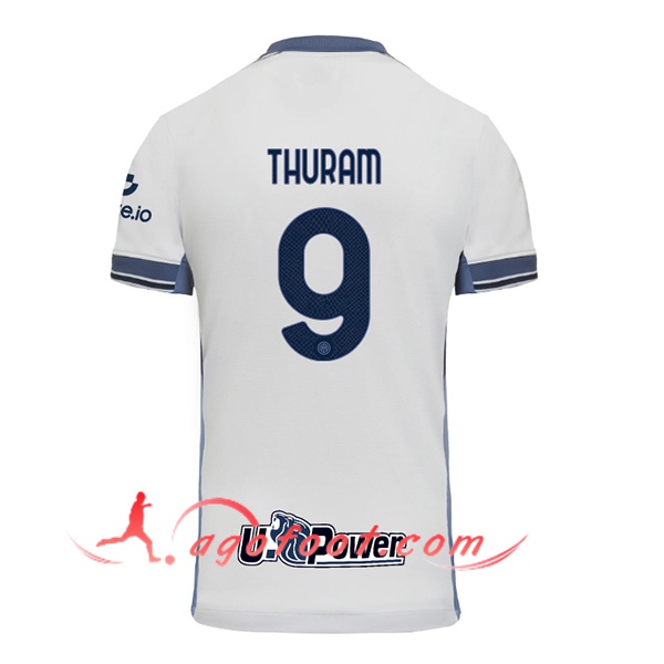 Maillot de Foot Inter Milan (THURAM #9) 2024/2025 Exterieur