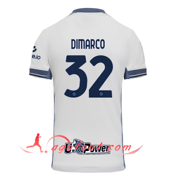 Maillot de Foot Inter Milan (DIMARCO #32) 2024/2025 Exterieur
