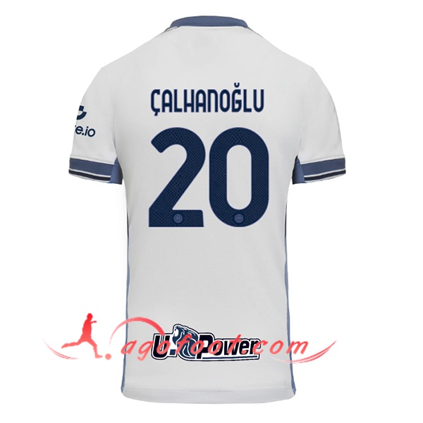 Maillot de Foot Inter Milan (CALHANOGLU #20) 2024/2025 Exterieur
