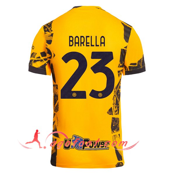 Maillot de Foot Inter Milan (BARELLA #23) 2024/2025 Third